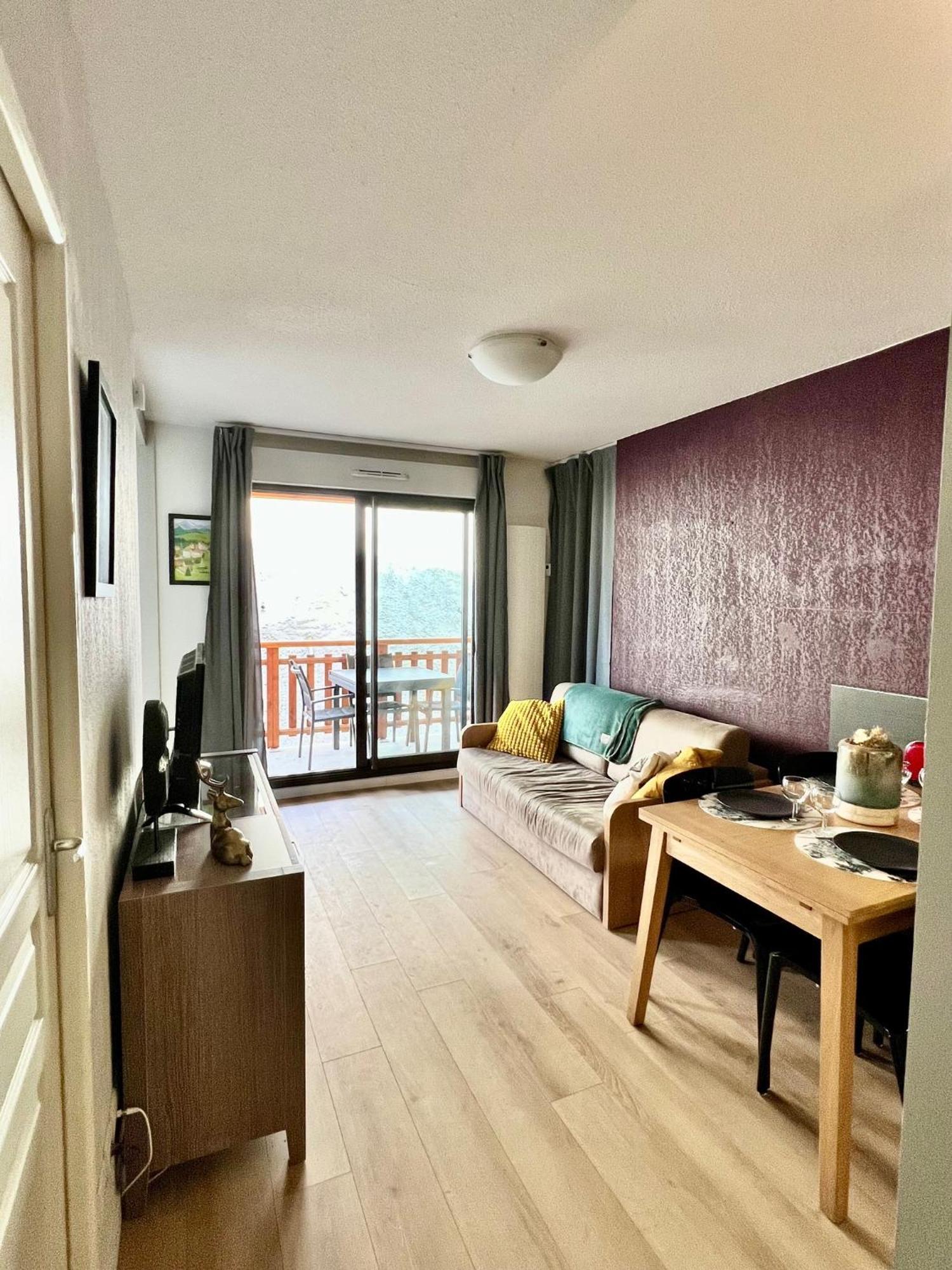 Péone Appartement Familial Avec Parking Centre Valberg מראה חיצוני תמונה